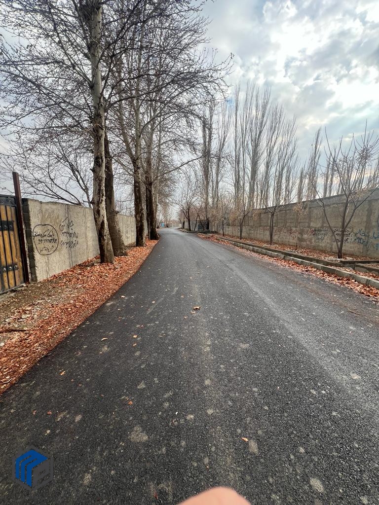 تهراندشت اسماعیل اباد قواره ۱۰۰ متر  بر آسفالت