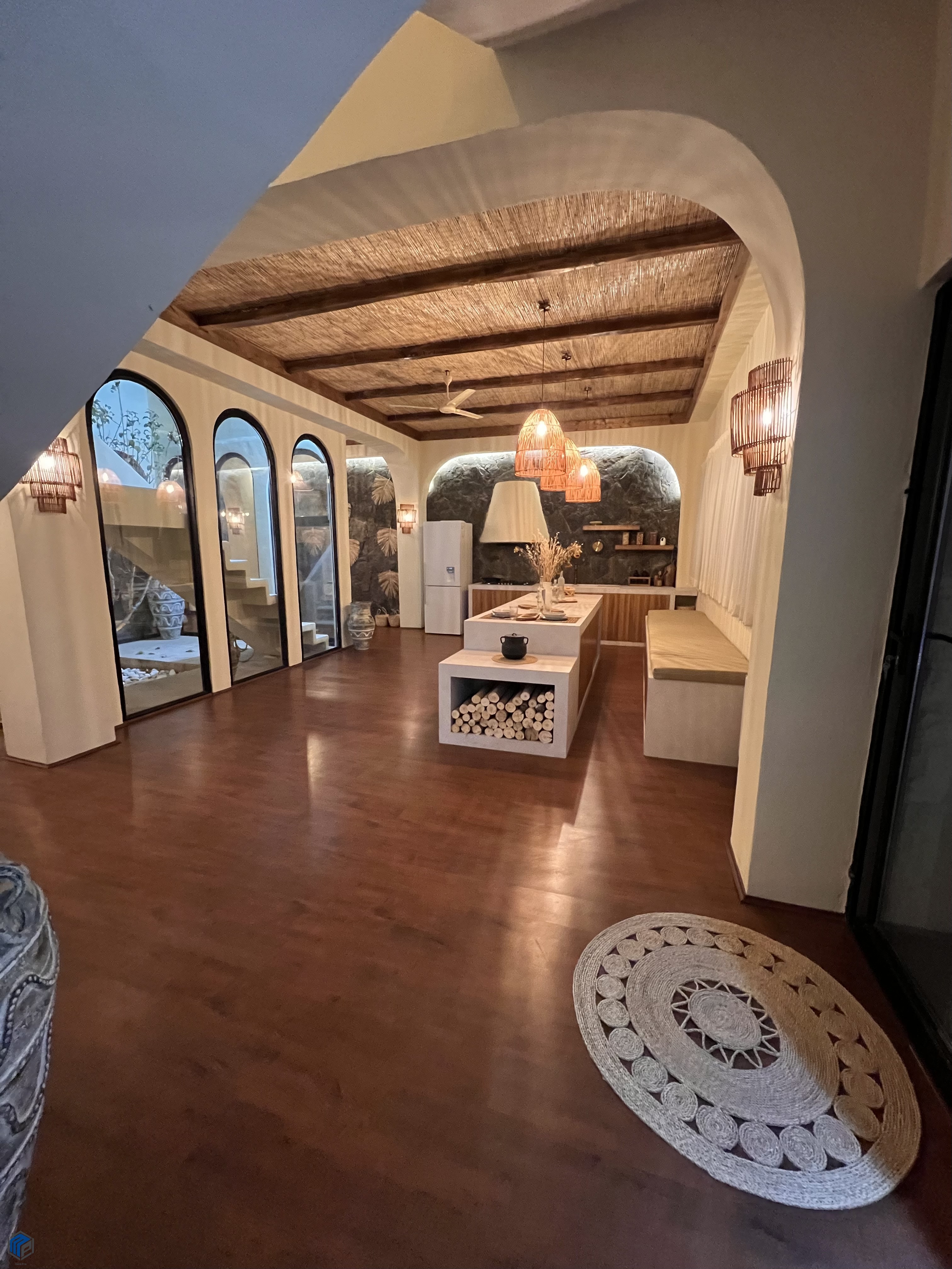 ویلا مدیترانه ای به سبک کازابلانکا - تصویر 14