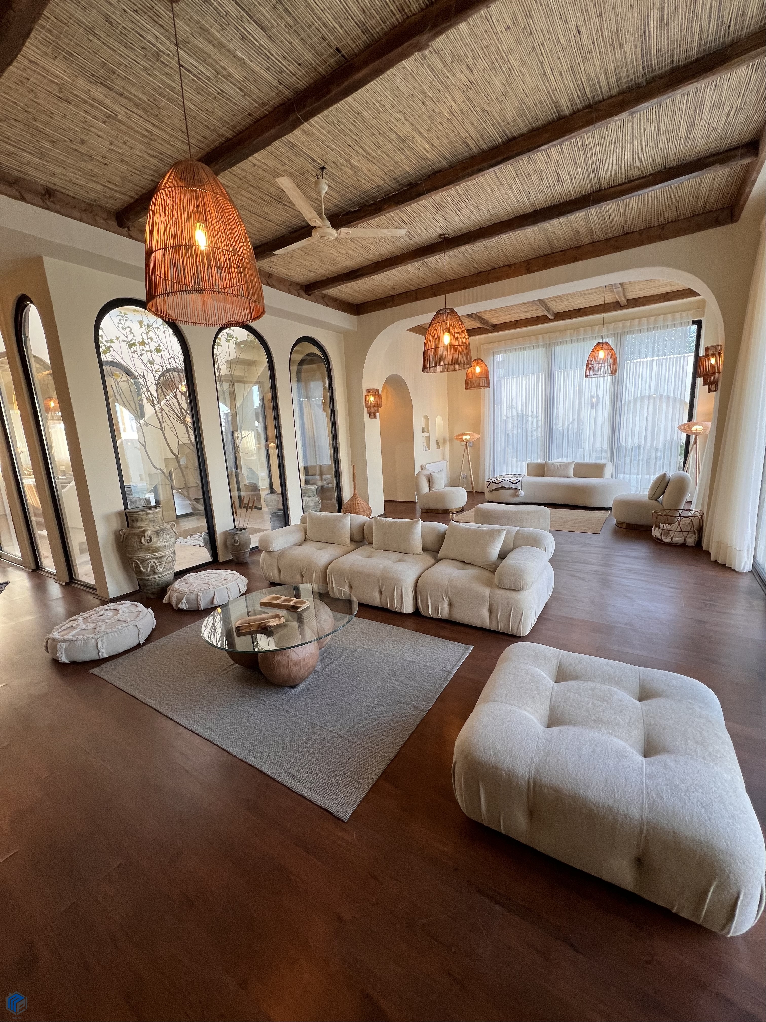 ویلا مدیترانه ای به سبک کازابلانکا - تصویر 21