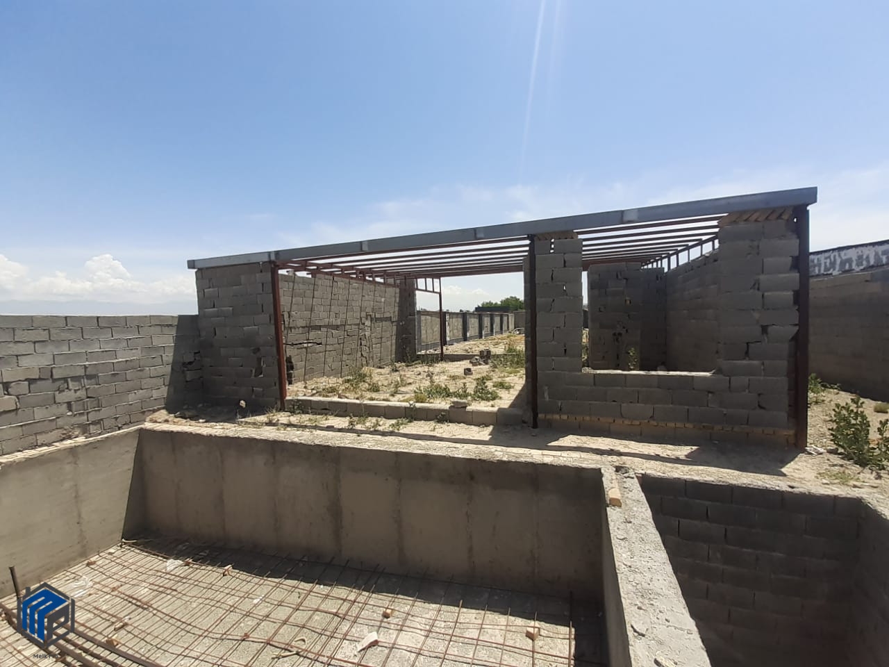 600 متر زمین شهرکی 100 متر بنا نیم ساخت - تصویر 5