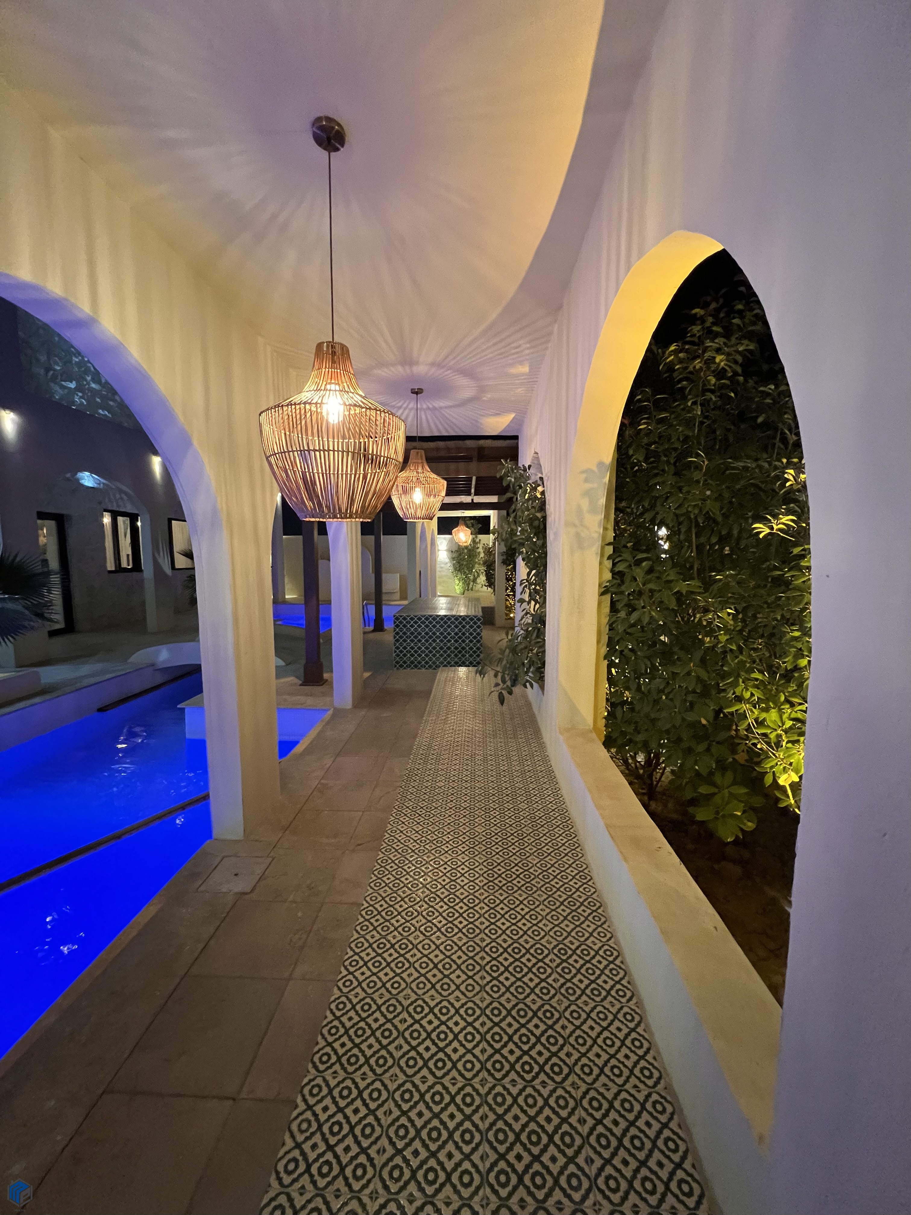 ویلا مدیترانه ای به سبک کازابلانکا - تصویر 4