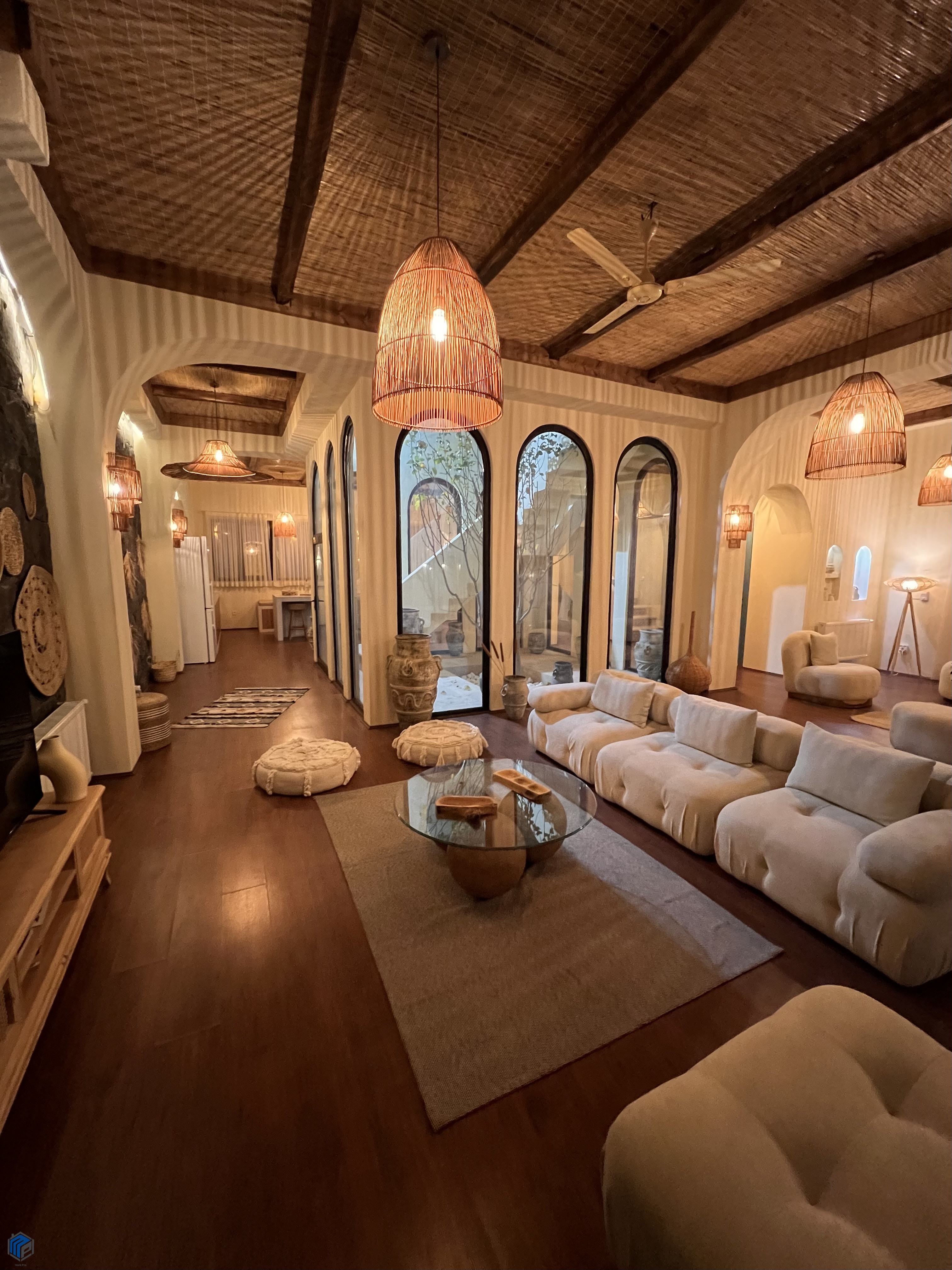 ویلا مدیترانه ای به سبک کازابلانکا - تصویر 12