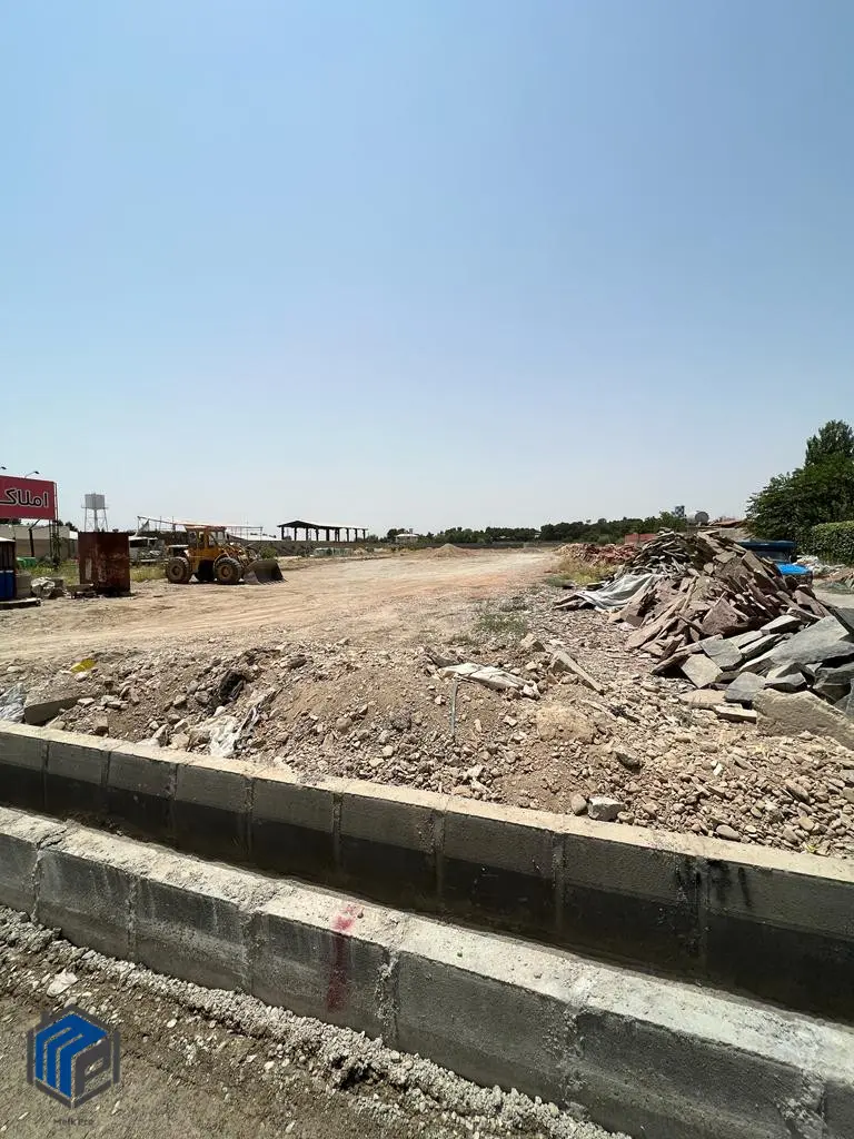 1700 متر زمین کردان بر جاده اصلی - تصویر 1