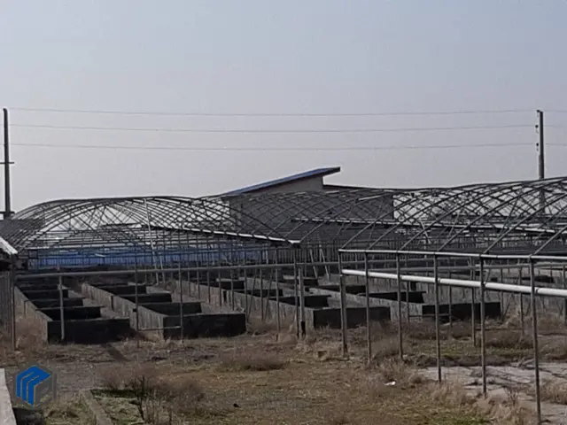 5300 متر زمین گلخانه هشتگرد شهرجدید