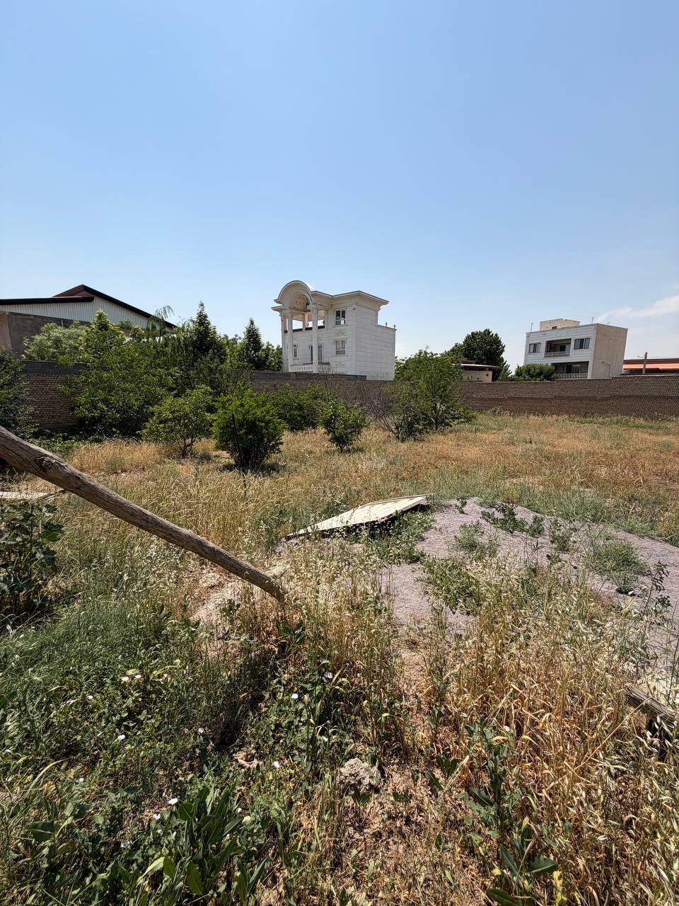 فروش زمین ۱۴۰۰ متری در روستای بانوصحرا با سند تک برگ - تصویر 3