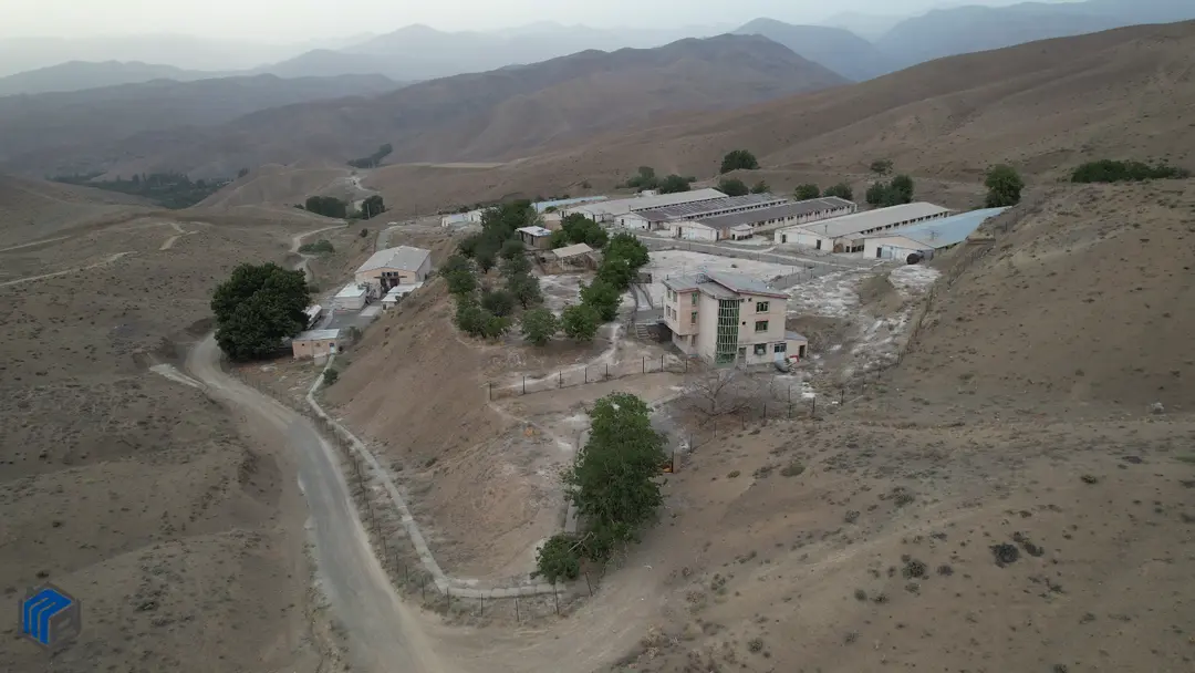 برغان 7 هکتار مرغداری - تصویر 1